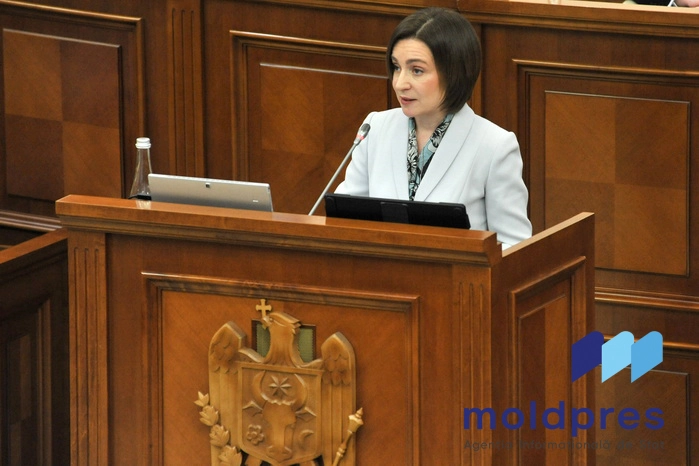 Mesajul Președintei Maia Sandu în plenul Parlamentului Republicii Moldova