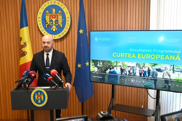 Programul Curtea Europeană: 472 de inițiative, declarate eligibile. Vicepremierul Vladimir Bolea: Toate proiectele selectate vor fi finanțate