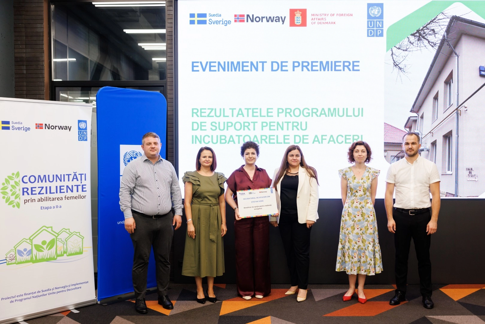 Investiții în eficiență energetică: 12 incubatoare de afaceri vor beneficia de granturi în valoare totală de 386 de mii de dolari