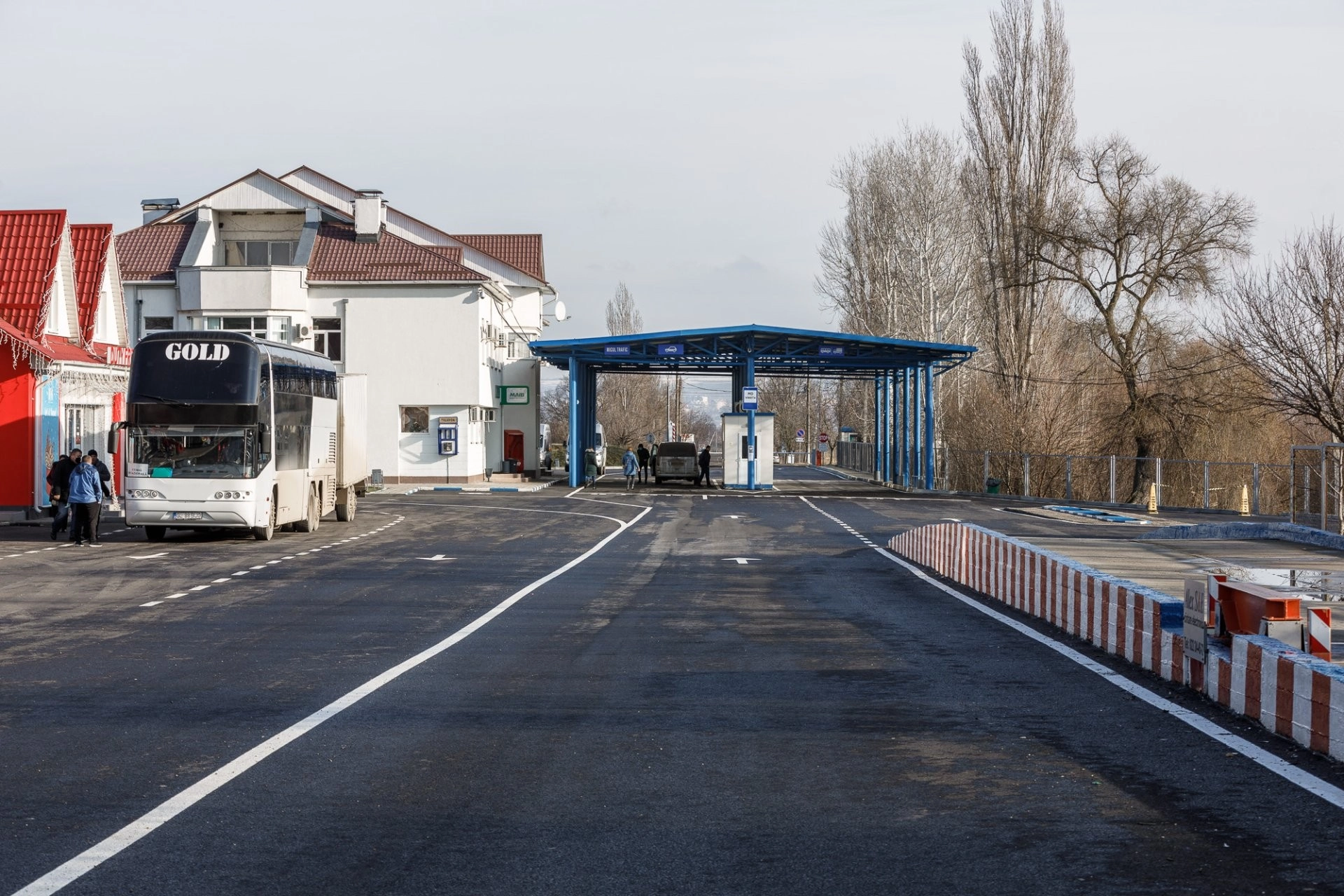 Atenție, călători! Trafic sistat în postul vamal Cahul