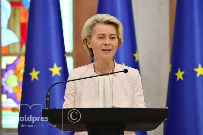 Ursula von der Leyen: „Frontierele Ucrainei nu pot fi schimbate prin forță”