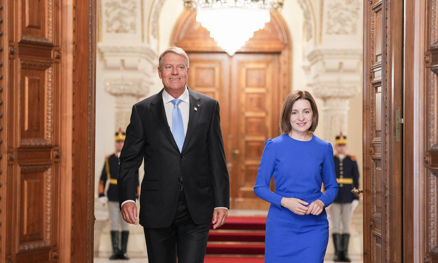 Maia Sandu, mesaj adresat lui Klaus Iohannis: În numele cetățenilor Republicii Moldova, vă mulțumesc pentru tot ce am realizat împreună