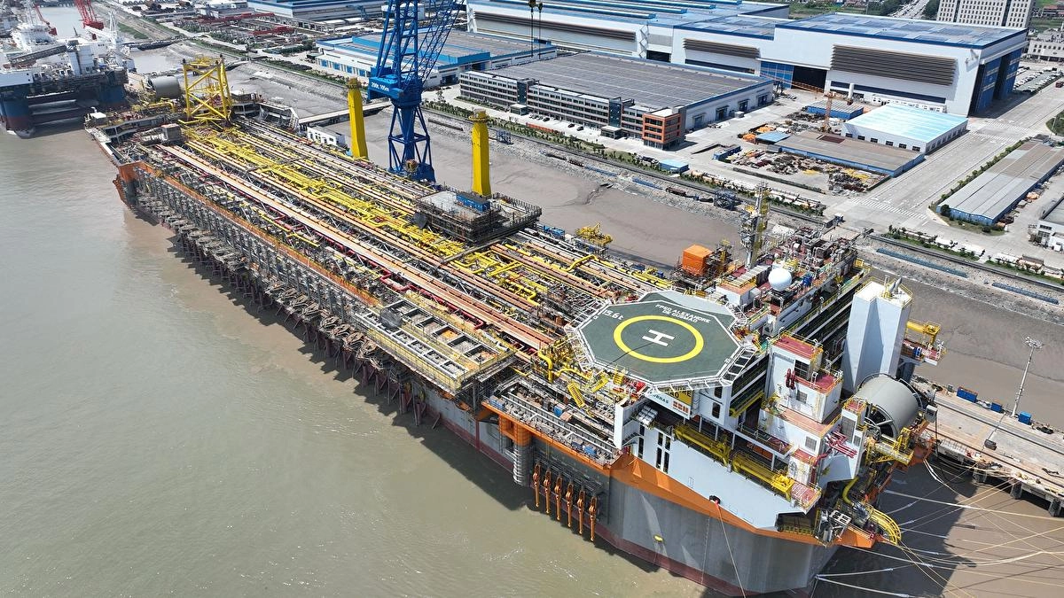 China a finalizat primul vas din lume dotat cu capacități de captare și stocare a carbonului