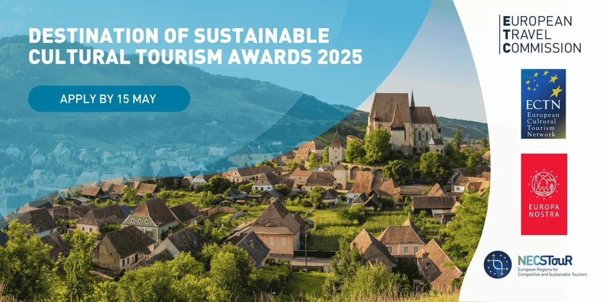 Destinaţiile turistice din R. Moldova, invitate să participe la concursul pentru premiile Turismului Cultural Sustenabil 2025