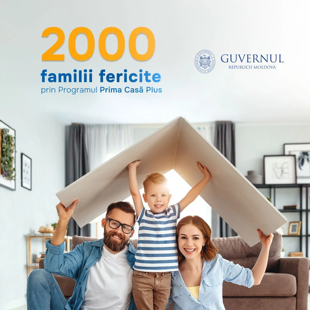 2000 de familii și-au procurat o locuință prin Programul guvernamental „Prima Casă Plus”
