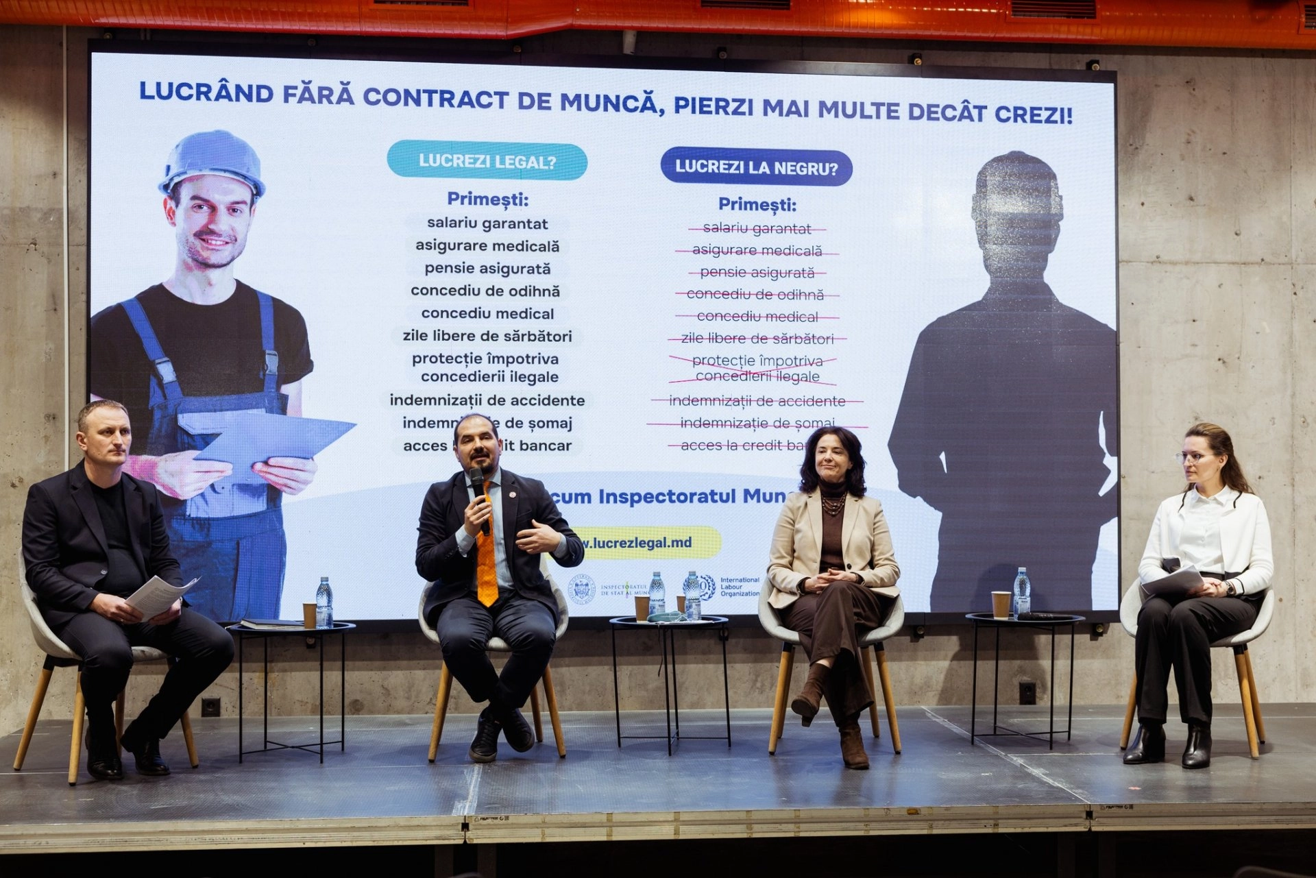 Autoritățile lansează lucrezlegal.md, prima platformă online pentru raportarea muncii nedeclarate