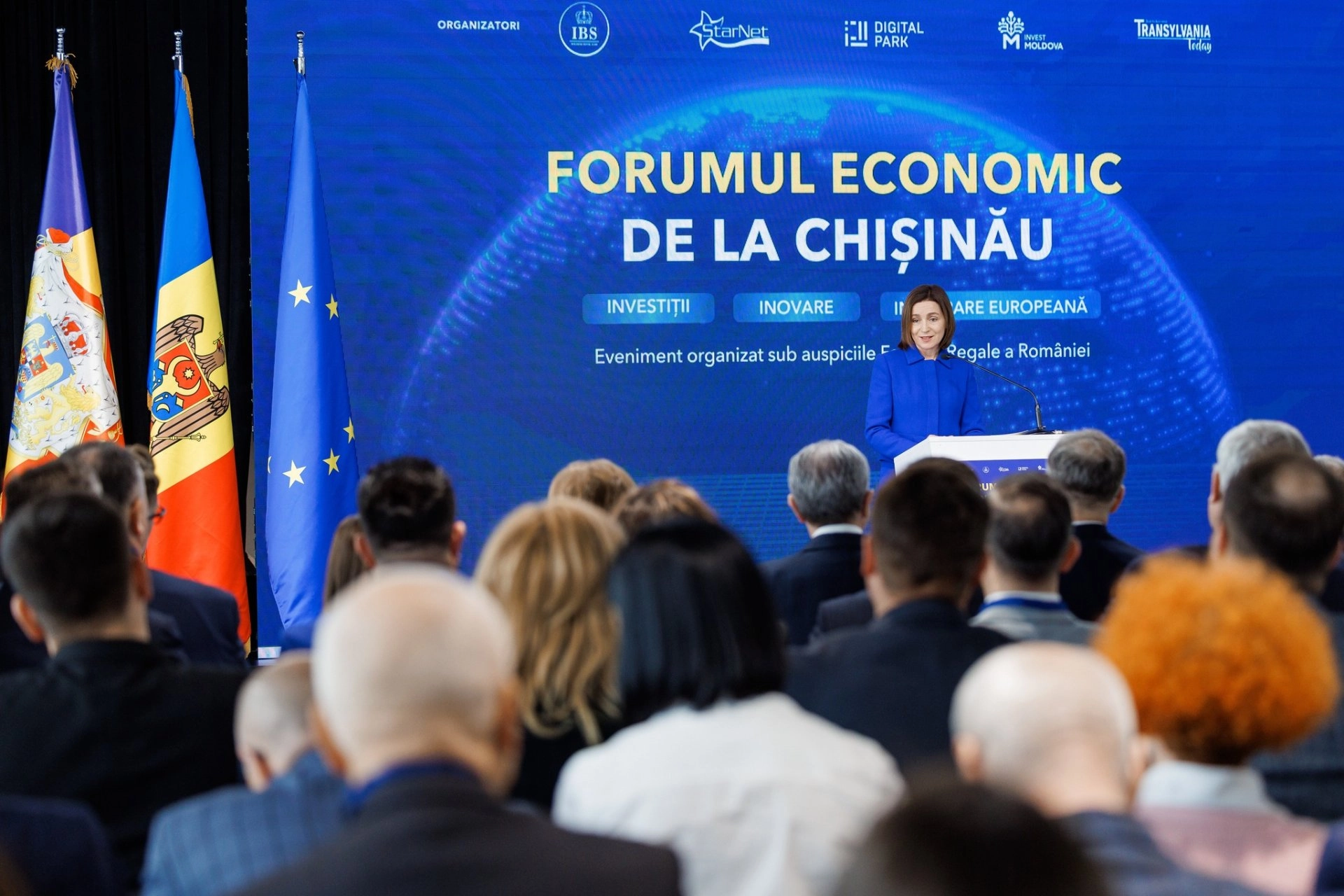 Maia Sandu la Forumul Economic moldo-român: „Evenimentul aduce mai aproape antreprenorii de pe ambele maluri ale Prutului și deschide noi oportunități economice”