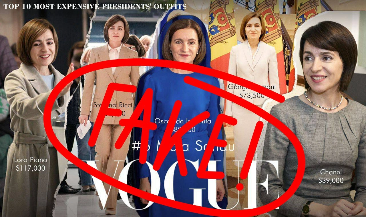 Președinția combate falsurile despre Maia Sandu răspândite de rețeaua de propagandă a Kremlinului