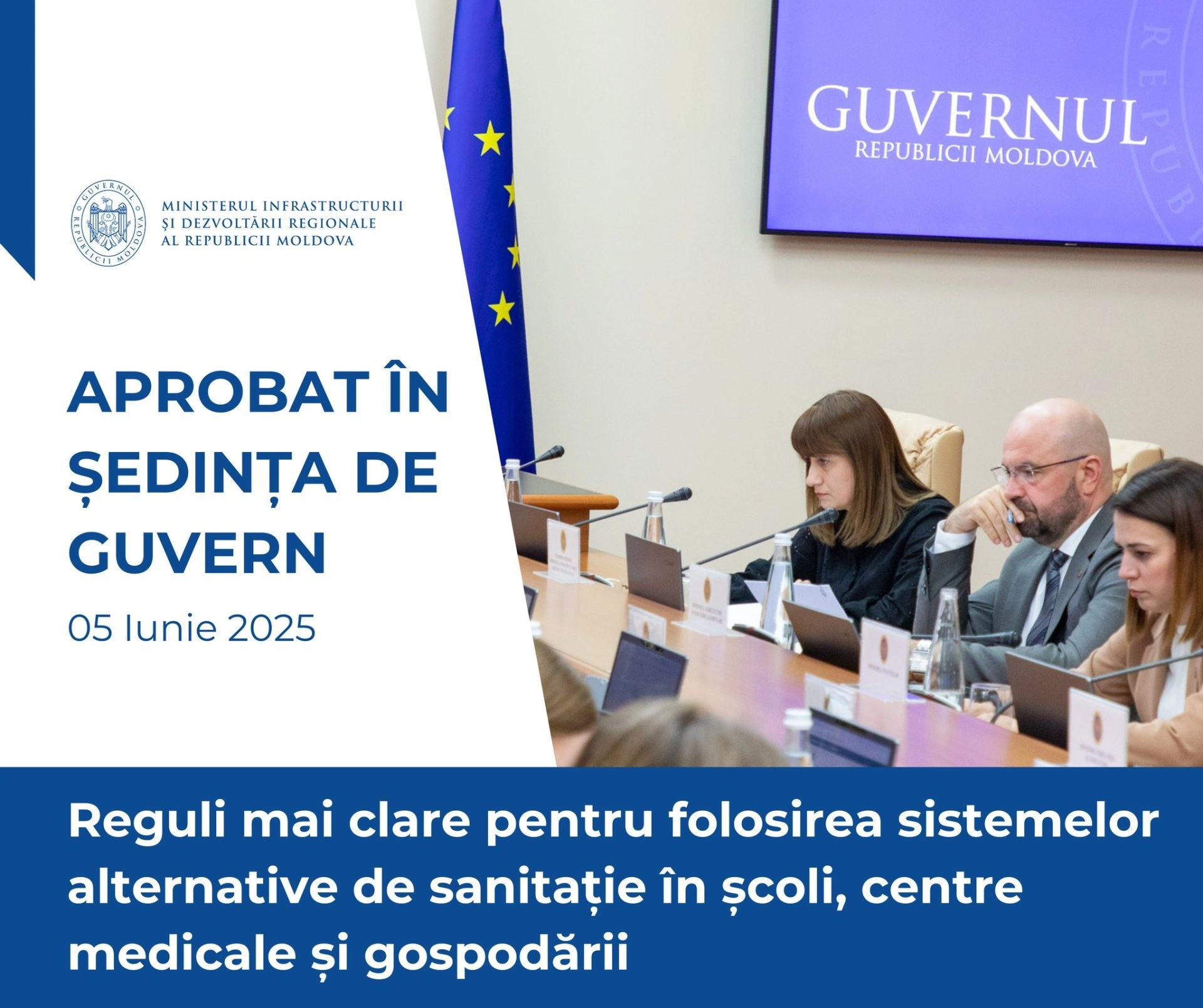 Folosirea sistemelor alternative de sanitație, reglementată mai clar