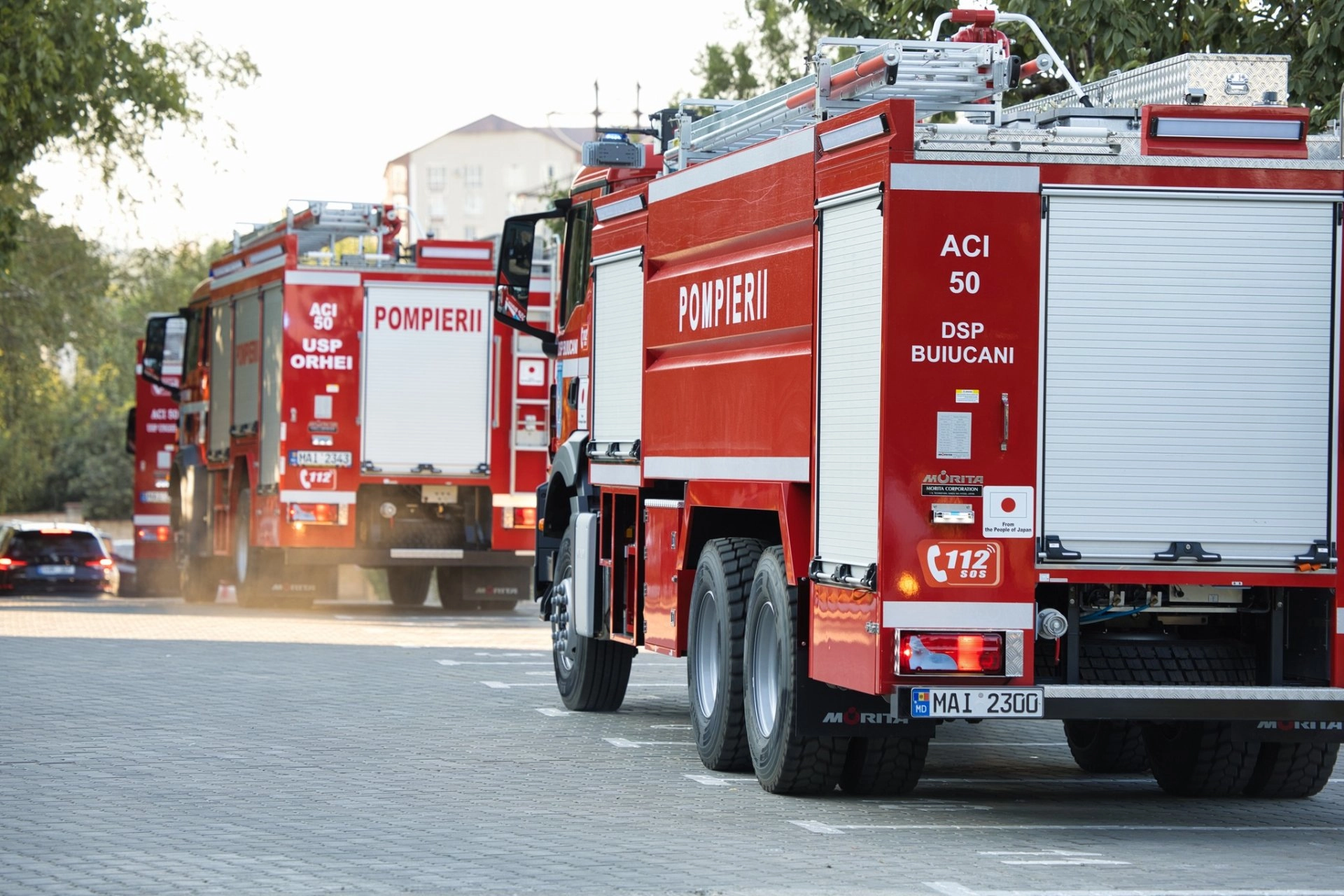 Pompierii și salvatorii moldoveni au plecat în Grecia pentru a ajuta la stingerea incendiilor forestiere