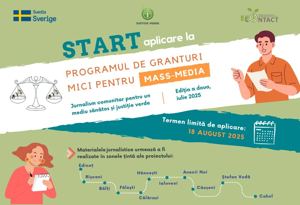 EcoContact lansează a doua rundă a Programului de Granturi Mici