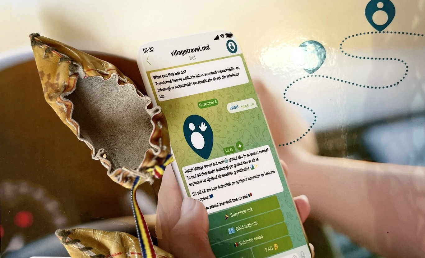 Descoperă Moldova cu un click: Village Travel Bot, ghidul digital al satelor autentice