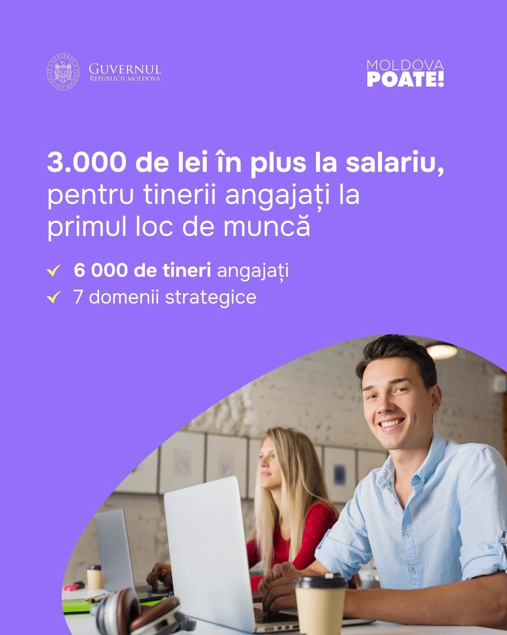 Legea privind suplimentul de 3.000 de lei pentru tinerii angajați, semnată de șefa statului. „Vrem ca tinerii noștri să rămână acasă”