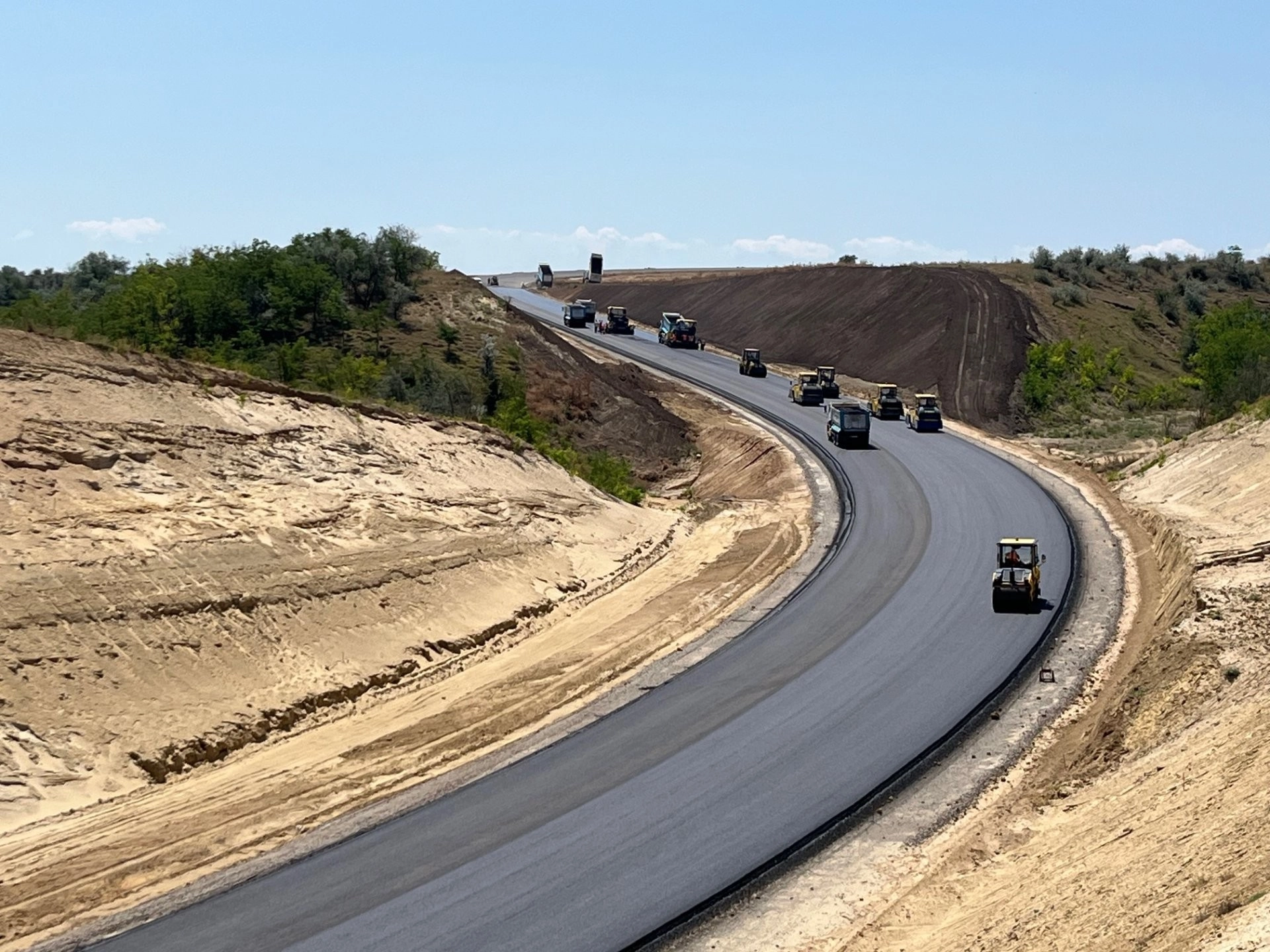 Construcția drumului de ocolire a orașului Vulcănești aproape de finalizare