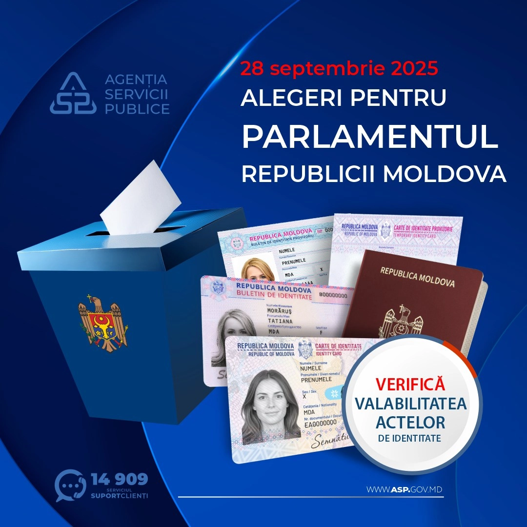 Agenția Servicii Publice îndeamnă cetățenii să verifice actele de identitate