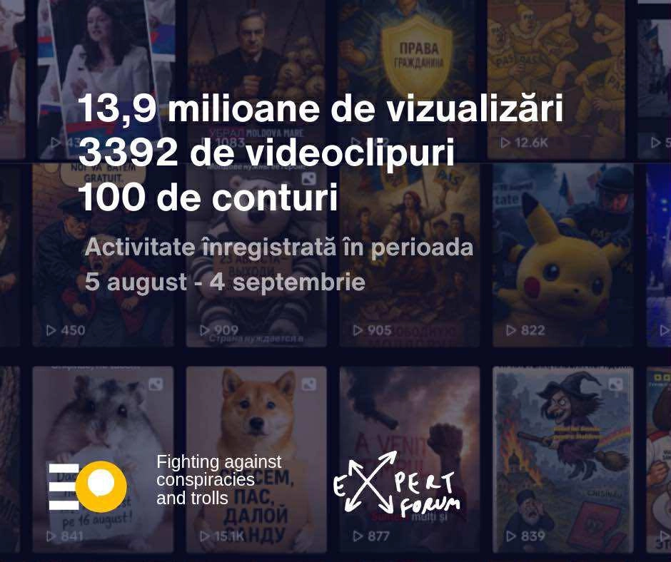 Conținutul inautentic de pe social media inundă feed-urile cetățenilor din Republica Moldova cu mesaje de frică