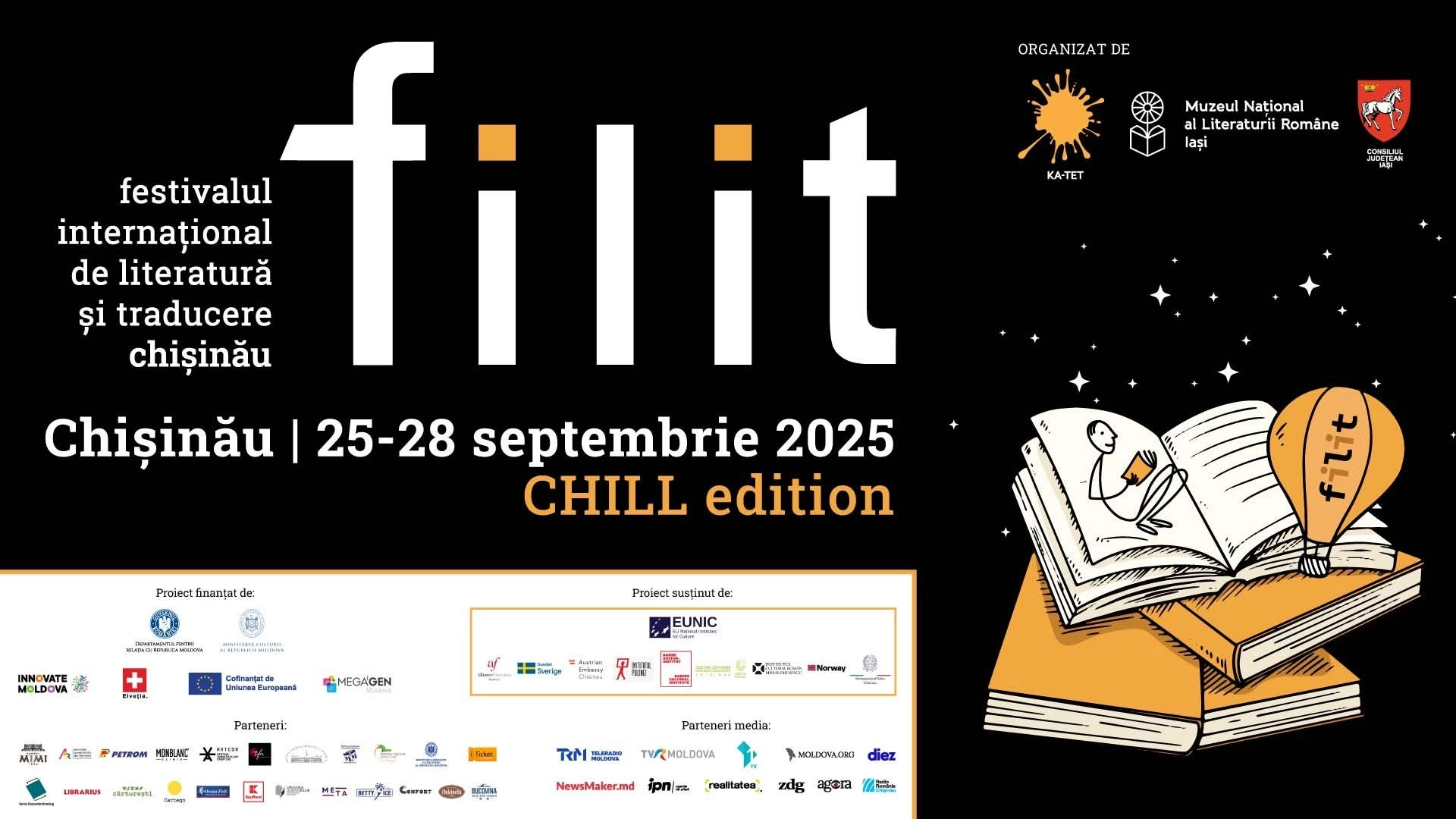 Festivalul Internațional de Literatură și Traducere – FILIT s-a deschis la Chișinău