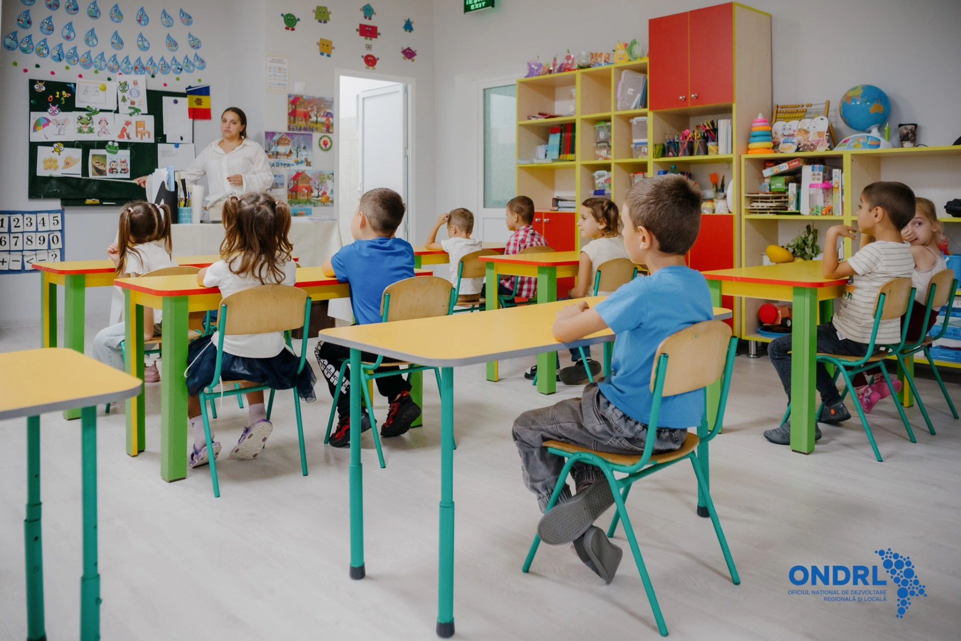 Grădinița din Balabanu, Taraclia, modernizată prin Programul „Satul European”: condiții ca la oraș pentru cei mici