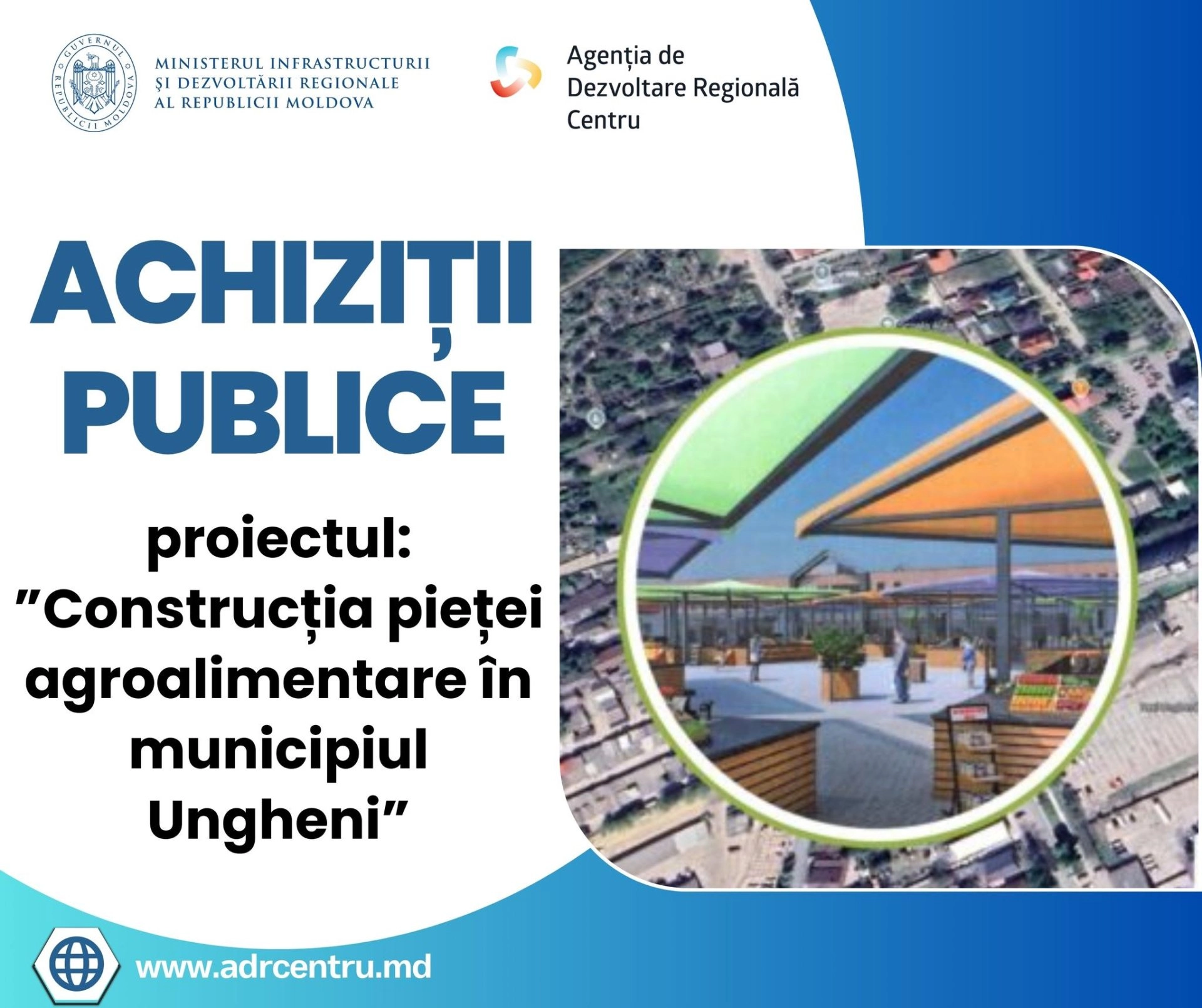 La Ungheni va fi construită o piață agroalimentară modernă