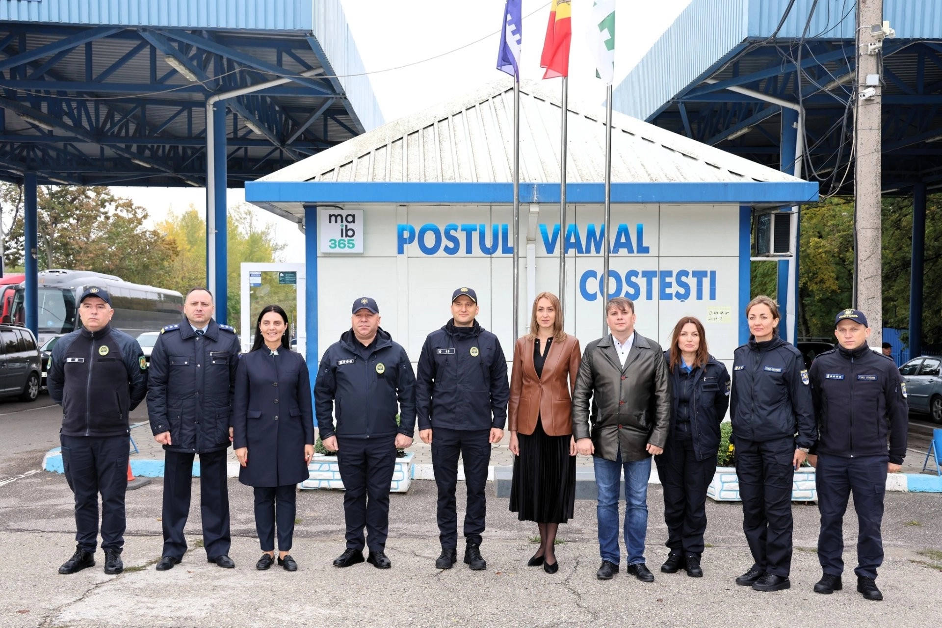 Proceduri simplificate la traversarea postului Costești-Stânca. Serviciul Vamal și IGPF vor aplica, în regim pilot, modelul european de control unic la frontieră