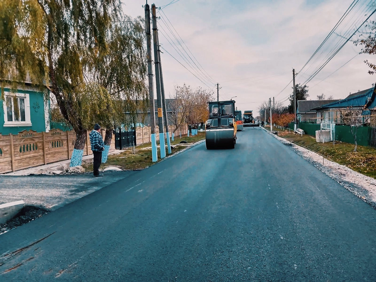 Lucrările de reparaţie pe drumul regional G124 din raionul Basarabeasca, aproape de finalizare