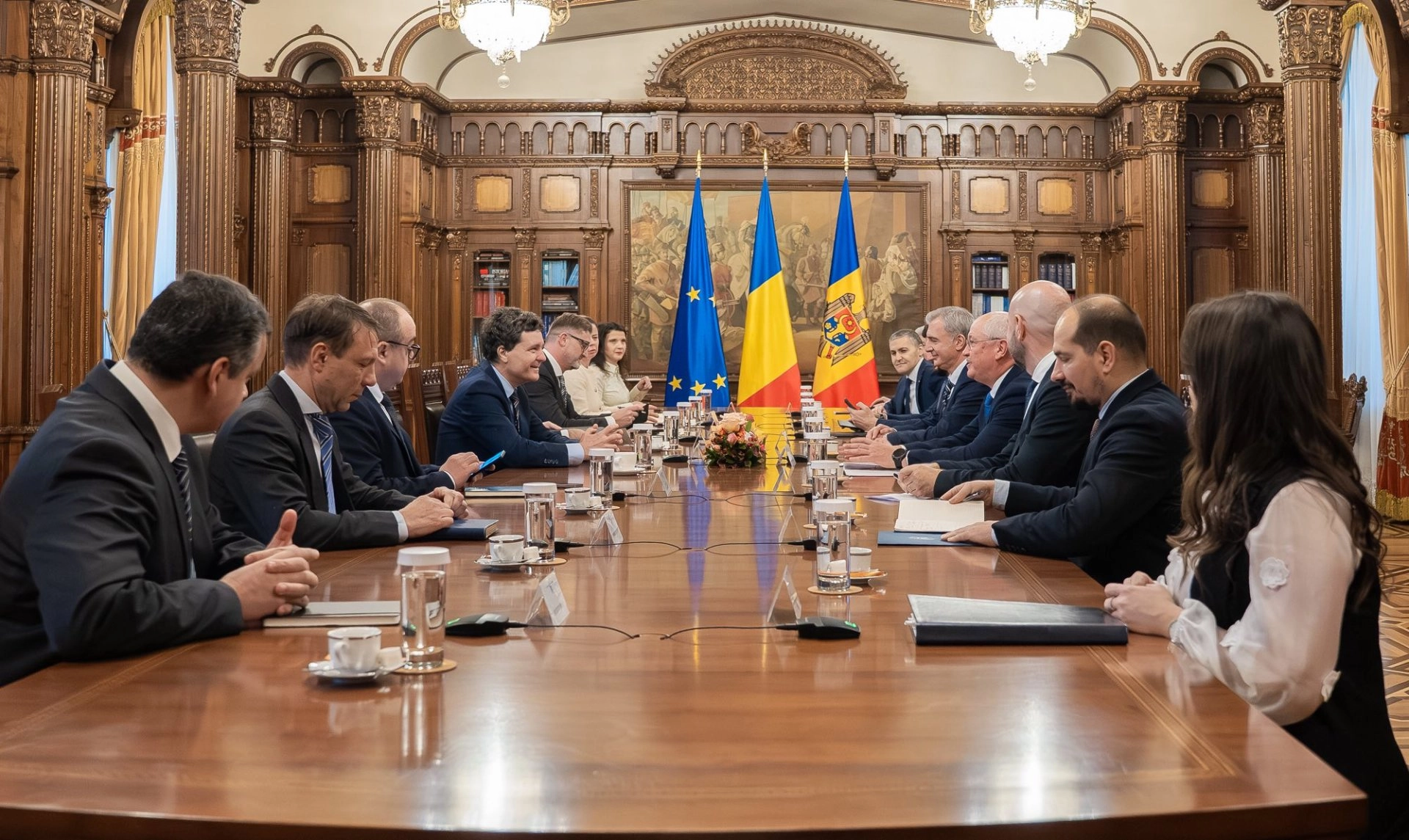 Nicușor Dan, după întrevederea cu premierul Alexandru Munteanu: „România rămâne cel mai sincer și ferm susținător al Republicii Moldova”