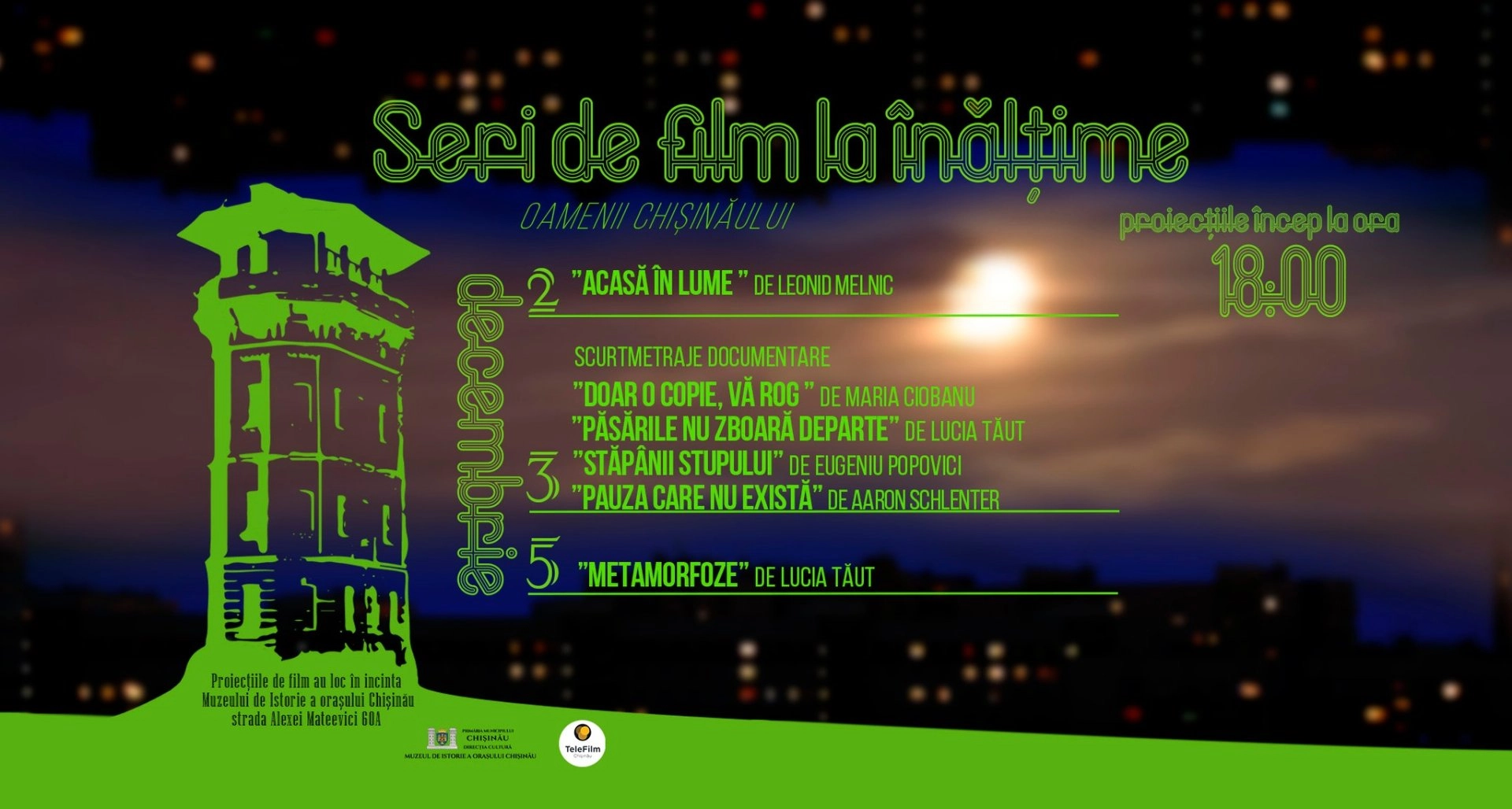 Pelicula „Acasă în lume” deschide „Serile de film la înălțime” la Muzeul de Istorie a Chișinăului