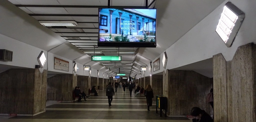 Campania „Flavors of Romania and the Republic of Moldova”, lansată în metroul din Bucureşti
