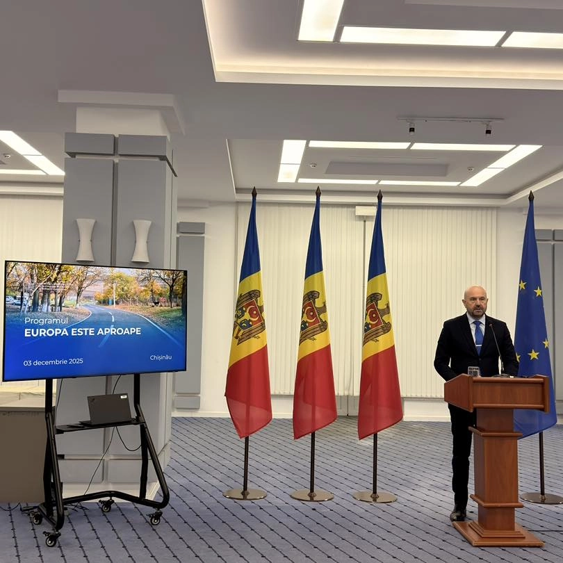 Drumuri mai bune și localități moderne pentru 880 mii de cetățeni. Vladimir Bolea: „Aducem Europa în fiecare sat din Moldova”