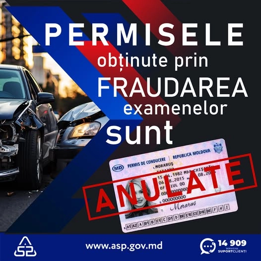 Examene auto fraudate: ASP anulează 700 de permise de conducere și reafirmă toleranța zero față de corupție