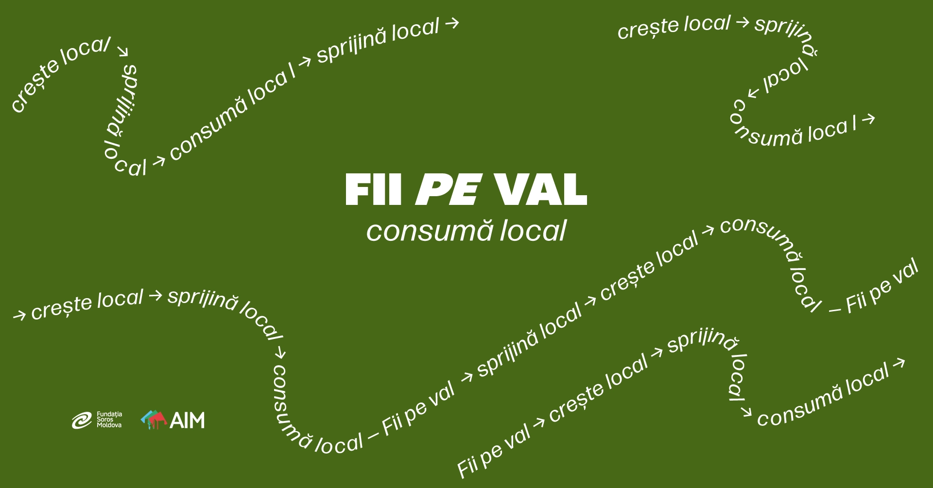 Solidaritate economică sub sloganul „FII PE VAL – Consumă local”: apel național pentru susținerea întreprinderilor din Moldova