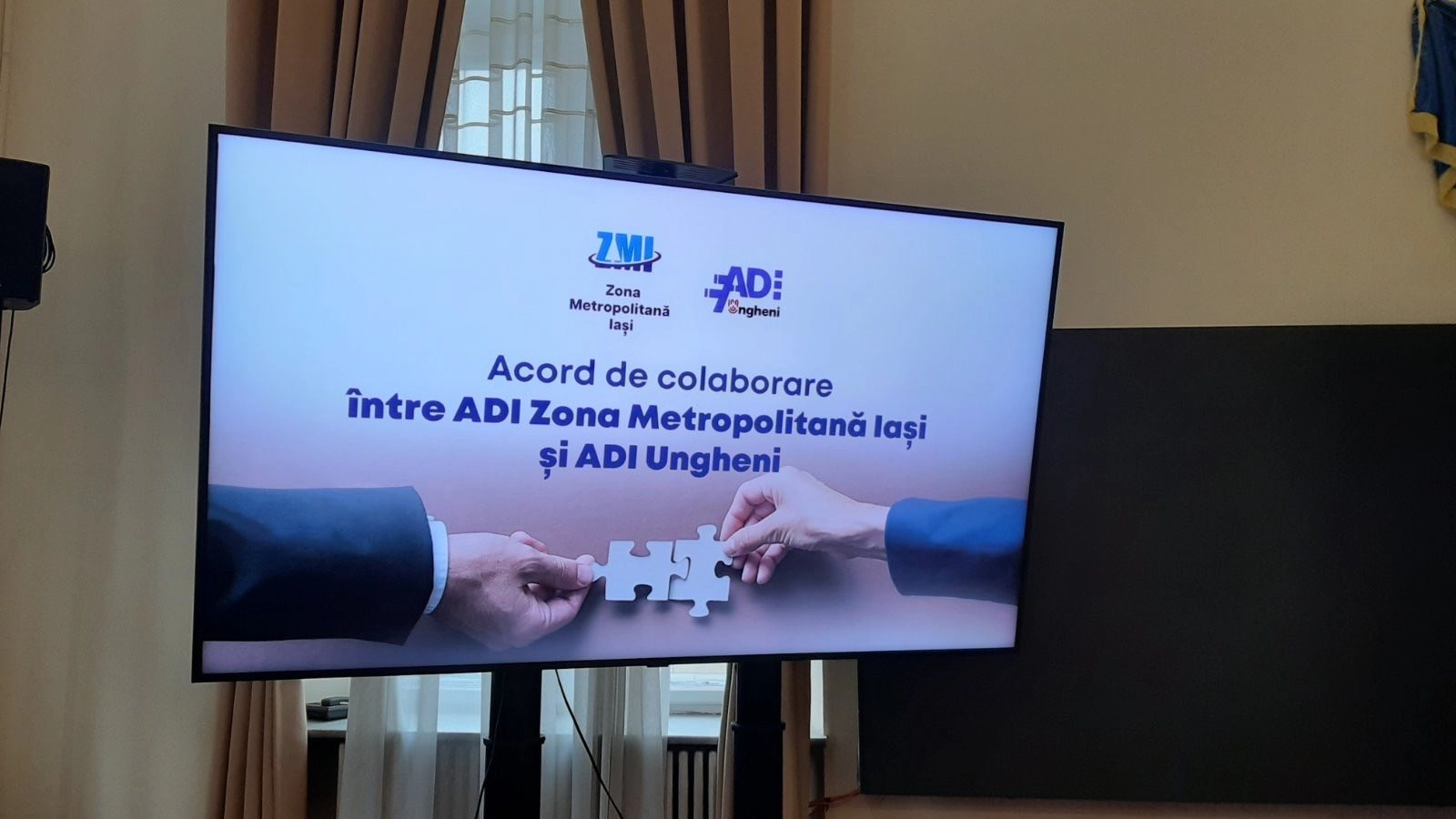 Autoritățile din Ungheni și Iași au semnat un nou acord de cooperare transfrontalieră