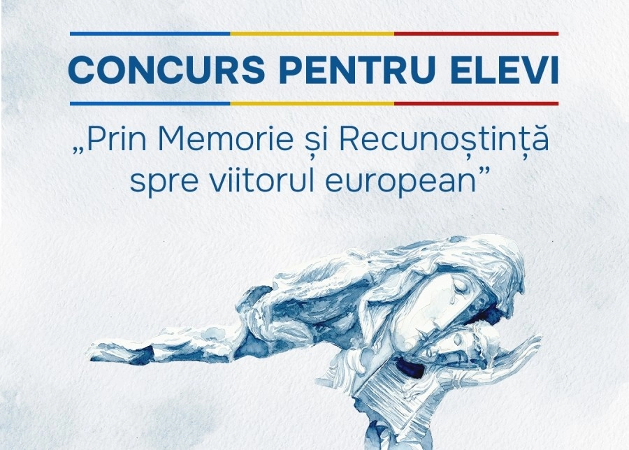 Elevii pot participa la concursul „Prin Memorie și Recunoștință spre viitorul european”, lansat de MEC