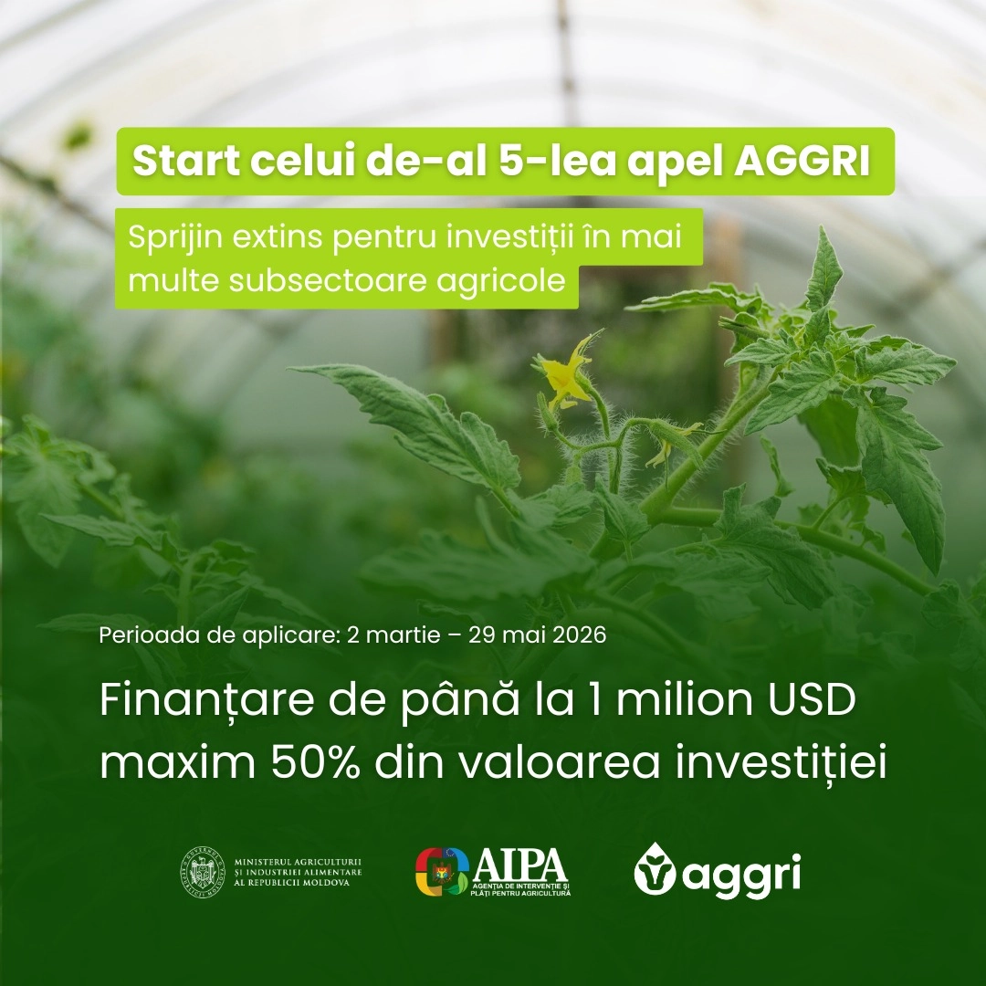 AIPA recepționează cereri de finanțare pentru investiții în zootehnie și culturi de nișă prin programul Băncii Mondiale