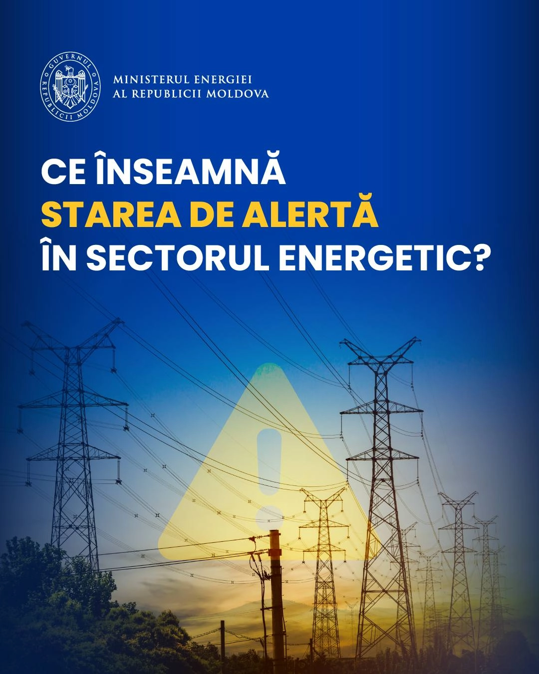 Ce presupune starea de alertă în domeniul energetic: explicațiile Ministerului Energiei