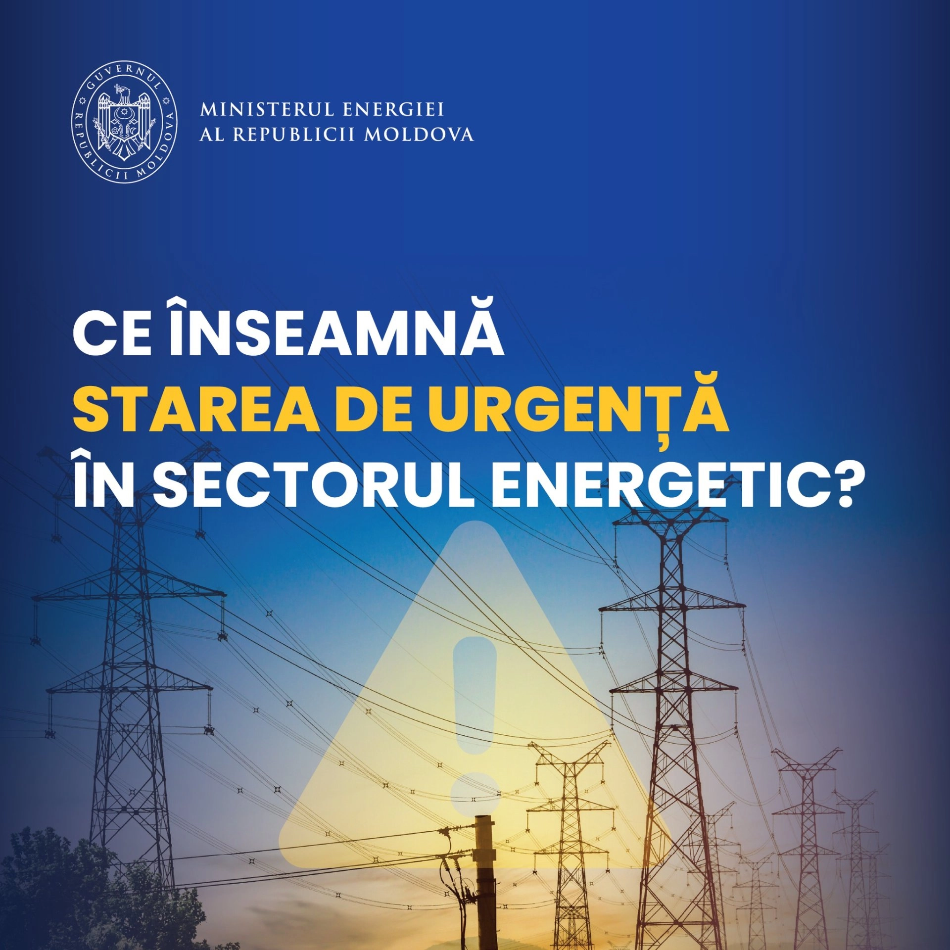 Ce înseamnă starea de urgență în sectorul energetic: explicațiile Ministerului Energiei