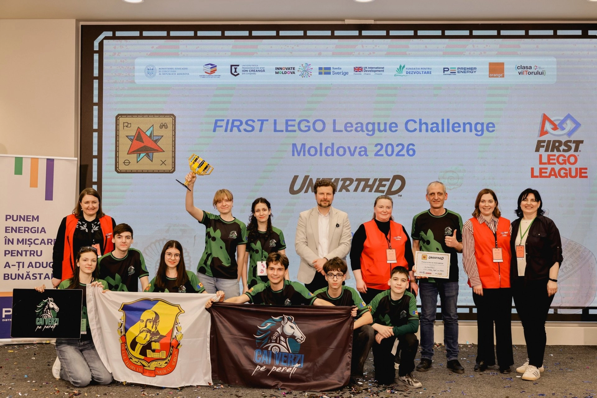 Tinerii inovatori în robotică, premiați la Finala națională FIRST LEGO League Moldova 2026