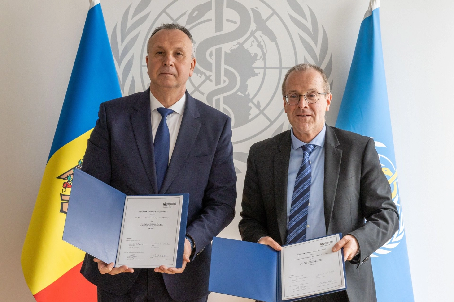 Acord de colaborare semnat la Copenhaga. OMS va oferi R. Moldova suport tehnic și expertiză în domeniul sănătății
