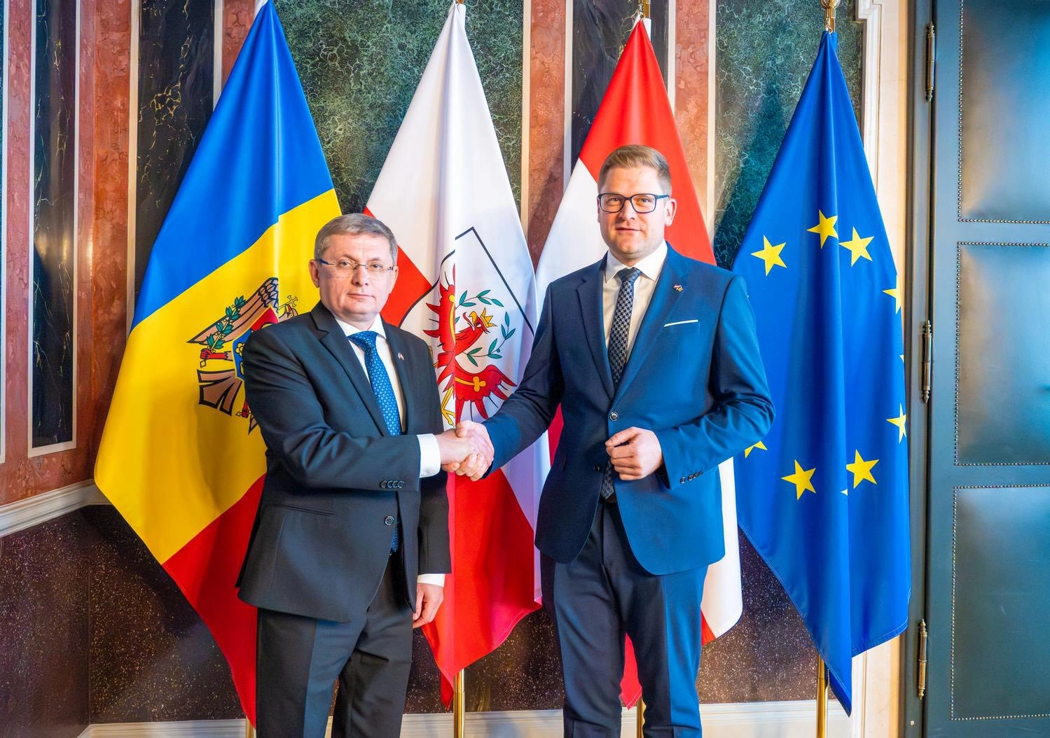 Sprijinul pentru parcursul european al Republicii Moldova, reconfirmat la Viena. Igor Grosu: „Suntem gata să dezvoltăm cooperarea”