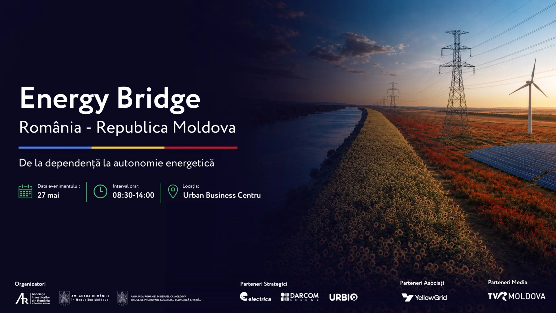Cooperarea în domeniul energetic dintre Republica Moldova și România, discutată în cadrul unei conferințe desfășurată la Chișinău. Ambasadorul Cristian-Leon Țurcanu: „Ne unește proiectul unui viitor liber, prosper, sigur și împreună”