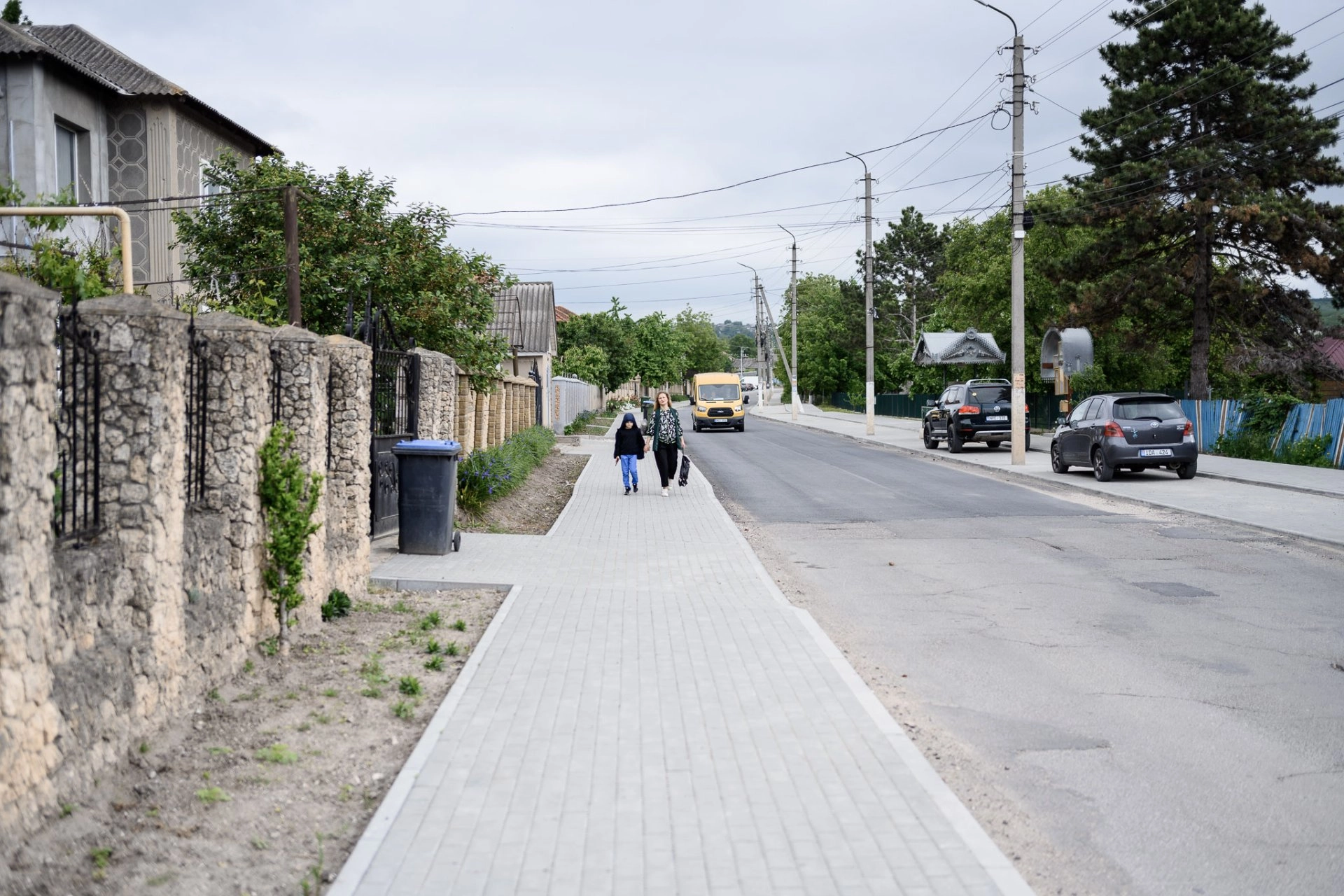 Satul European // Infrastructură modernă la Peresecina, Orhei. Sute de gospodării conectate la apeduct