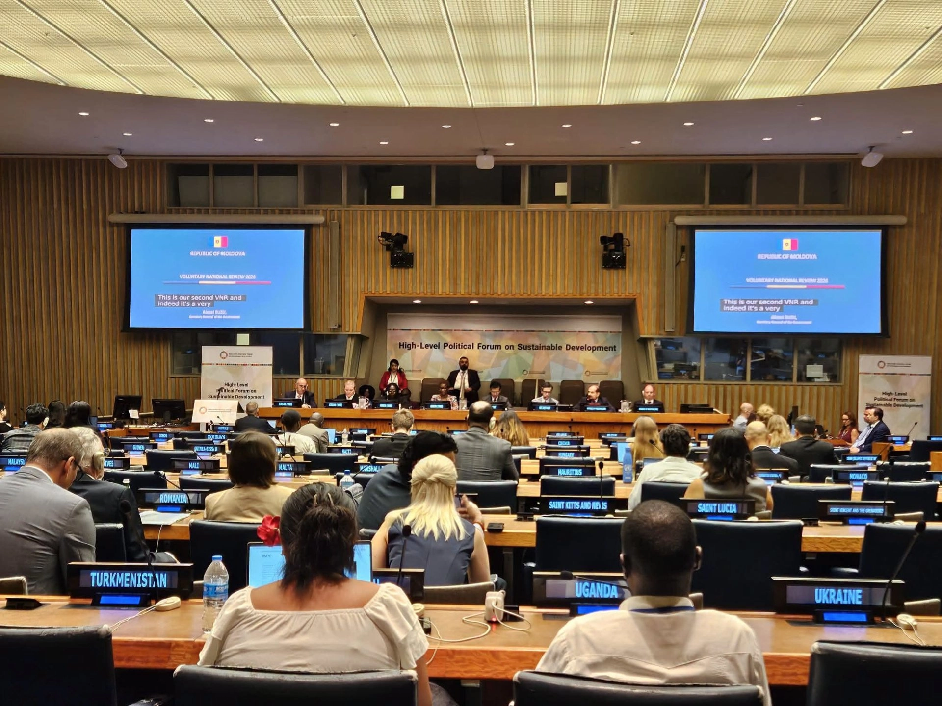 Raportul privind progresele Republicii Moldova în implementarea Agendei 2030, prezentat la ONU