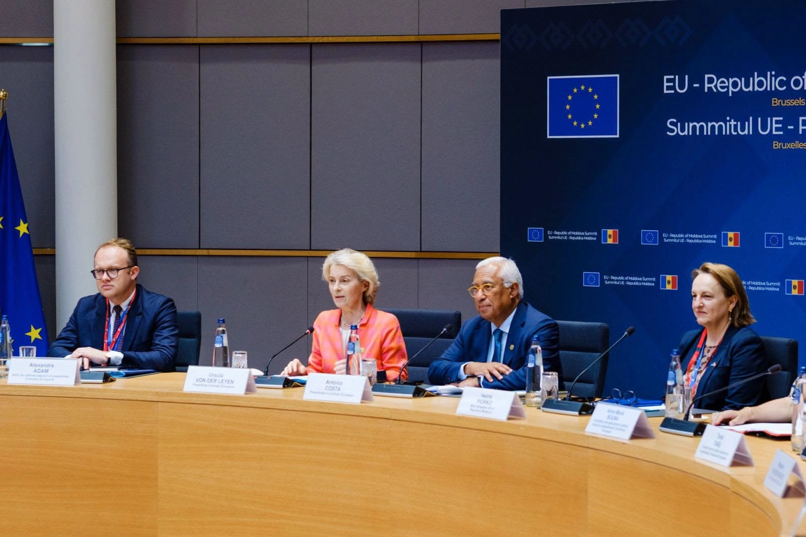 Președinta Comisiei Europene, Ursula von der Leyen, după Summitul UE-Republica Moldova „Vor fi deblocate încă 503 milioane de euro dacă Moldova va implementa reformele asumate”
