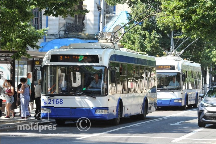 Numărul troleibuzelor din capitală va fi majorat începând cu luna septembrie