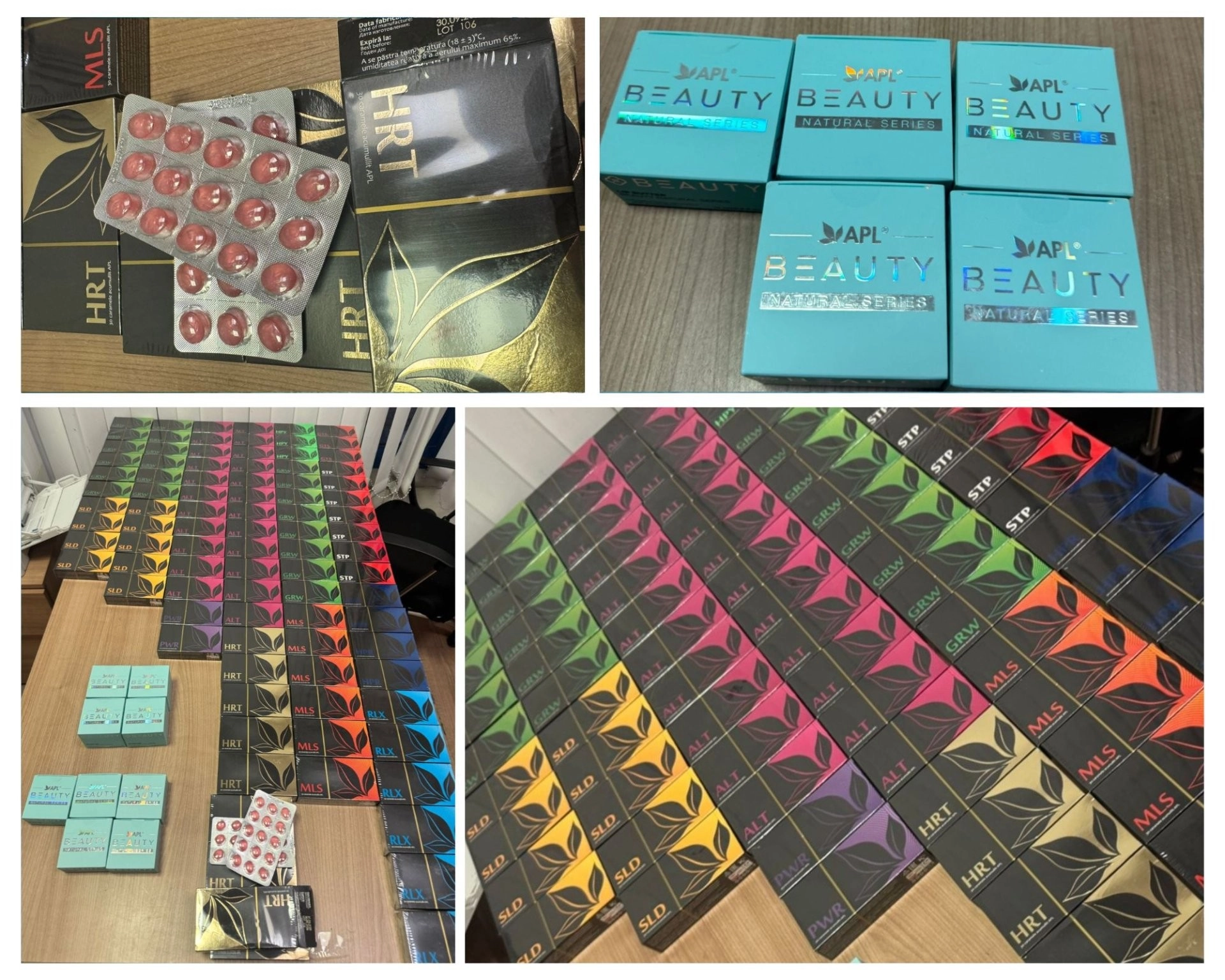 Suplimente alimentare de 150.000 lei, oprite la frontieră