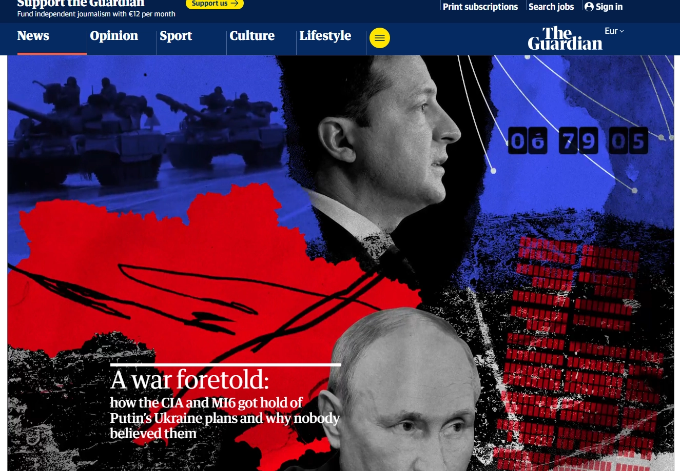 The Guardian: Ucraina s-a pregătit în secret pentru invazia rusă