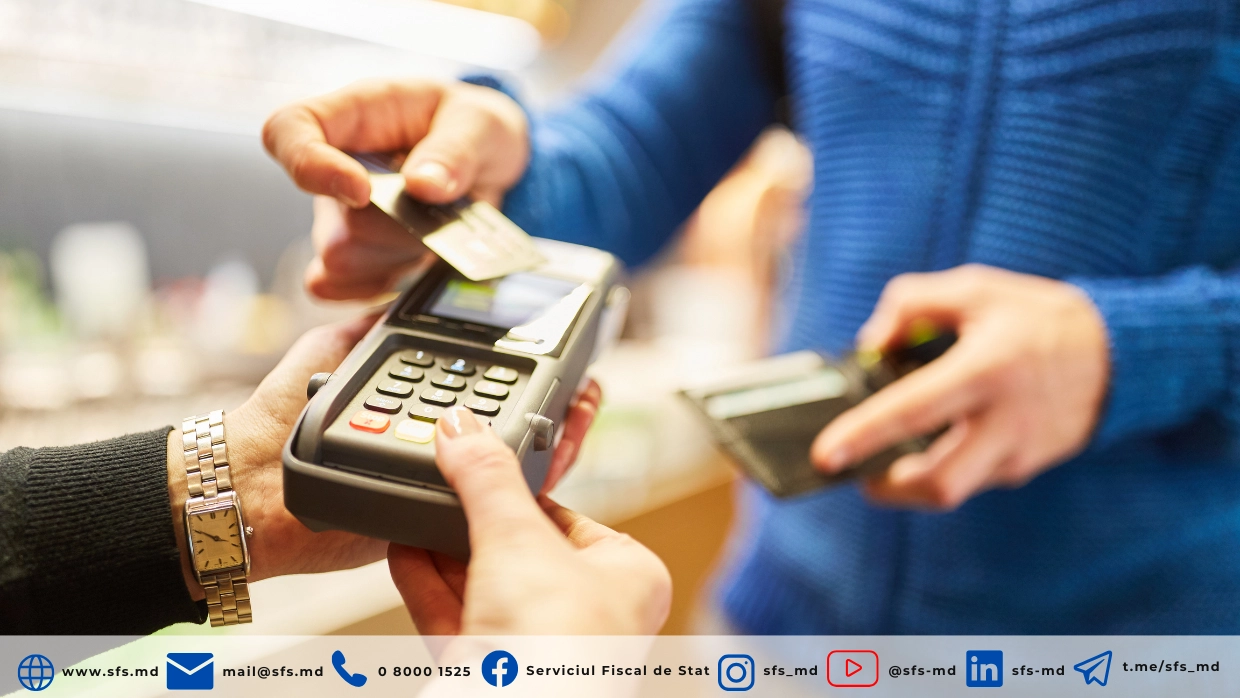Termenul-limită pentru asigurarea acceptării plăților fără numerar de către unii agenți economici este 1 iulie 2025