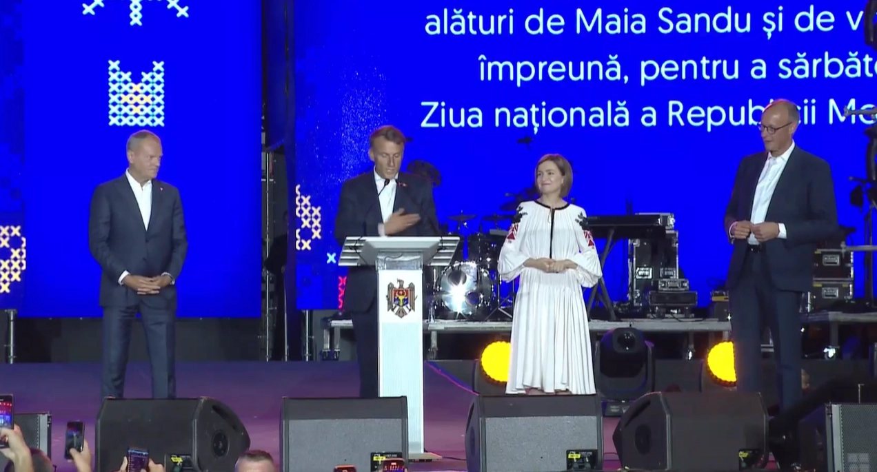 Ușile UE deschise pentru Moldova. Liderii Franței, Germaniei și Poloniei au transmis mesaje ferme de susținere pentru Moldova: „Inima Europei bate la Chișinău”