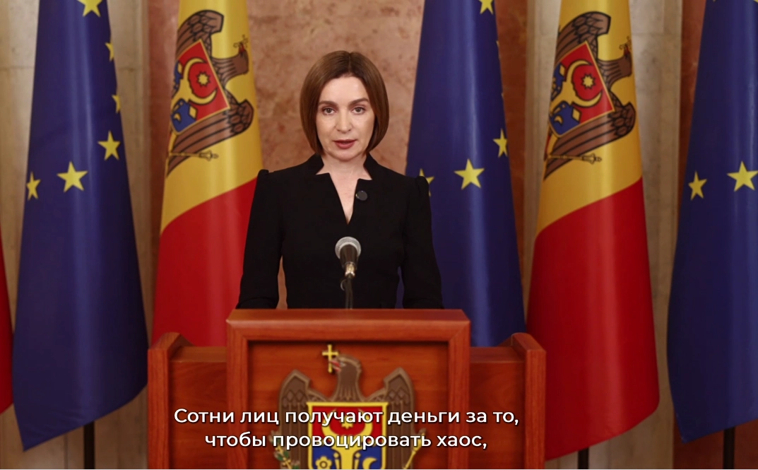 Președinta Maia Sandu: „Pericolul este mare, însă puterea noastră trebuie să fie și mai mare.”
