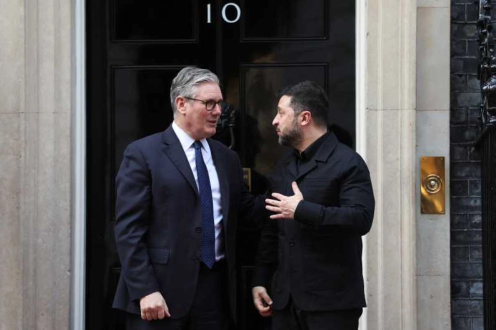 Volodimir Zelenski în vizită la Londra: Keir Starmer cere ca Ucraina să nu fie pierdută din vedere, în pofida războiului din Orientul Mijlociu